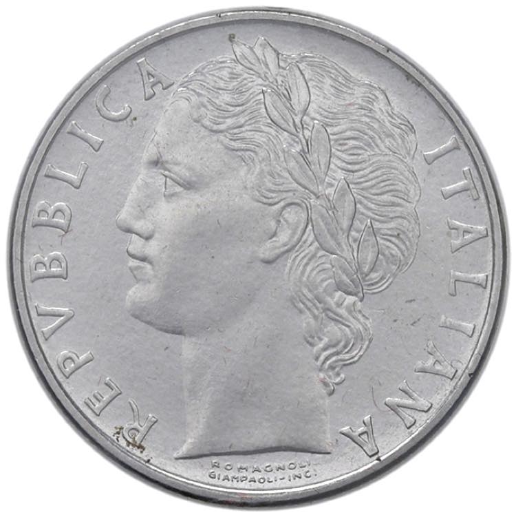 Repubblica Italiana 100 Lire 1958 ... 
